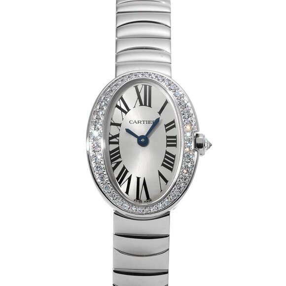CARTIER Mini Baignoire WB520025 Silver Ladies Watches quartz Used Ginzo - Picture 1 of 6